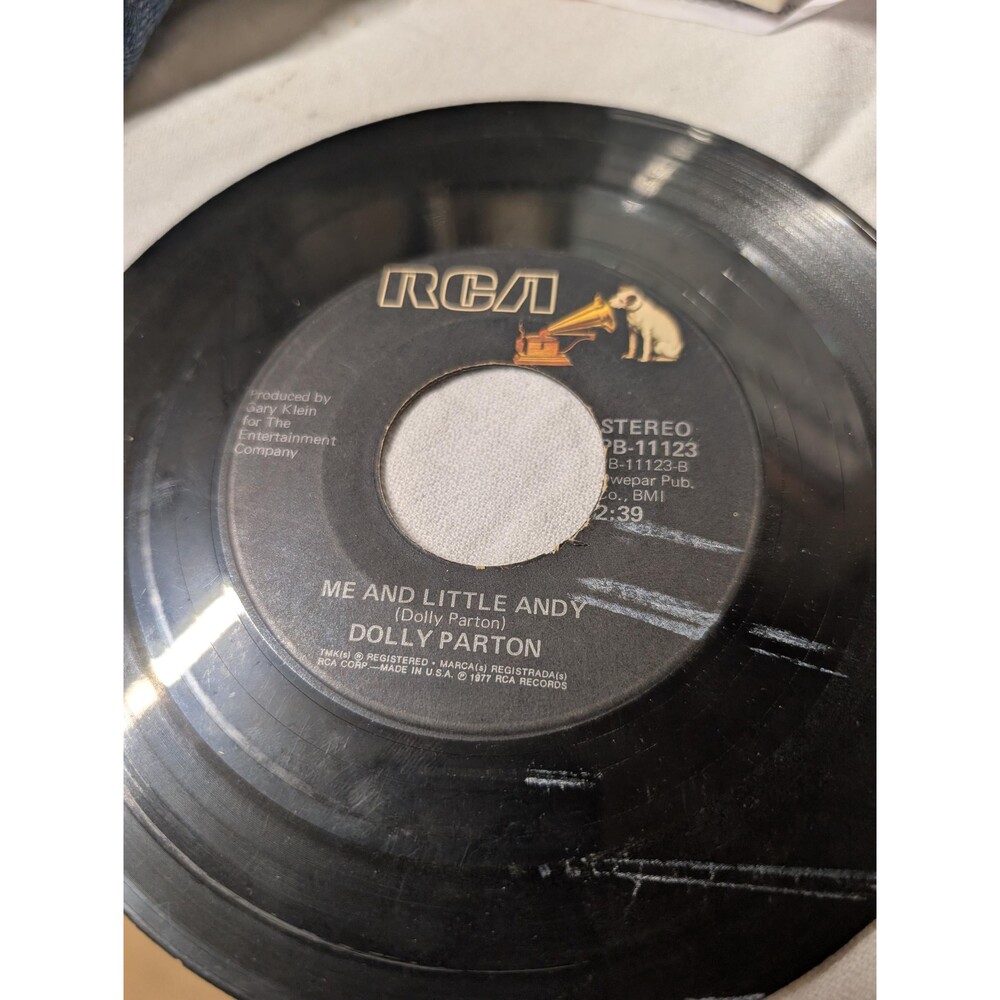 Dolly Parton RCA 7" Vinyl Record PB-11123 - Free Shipping!